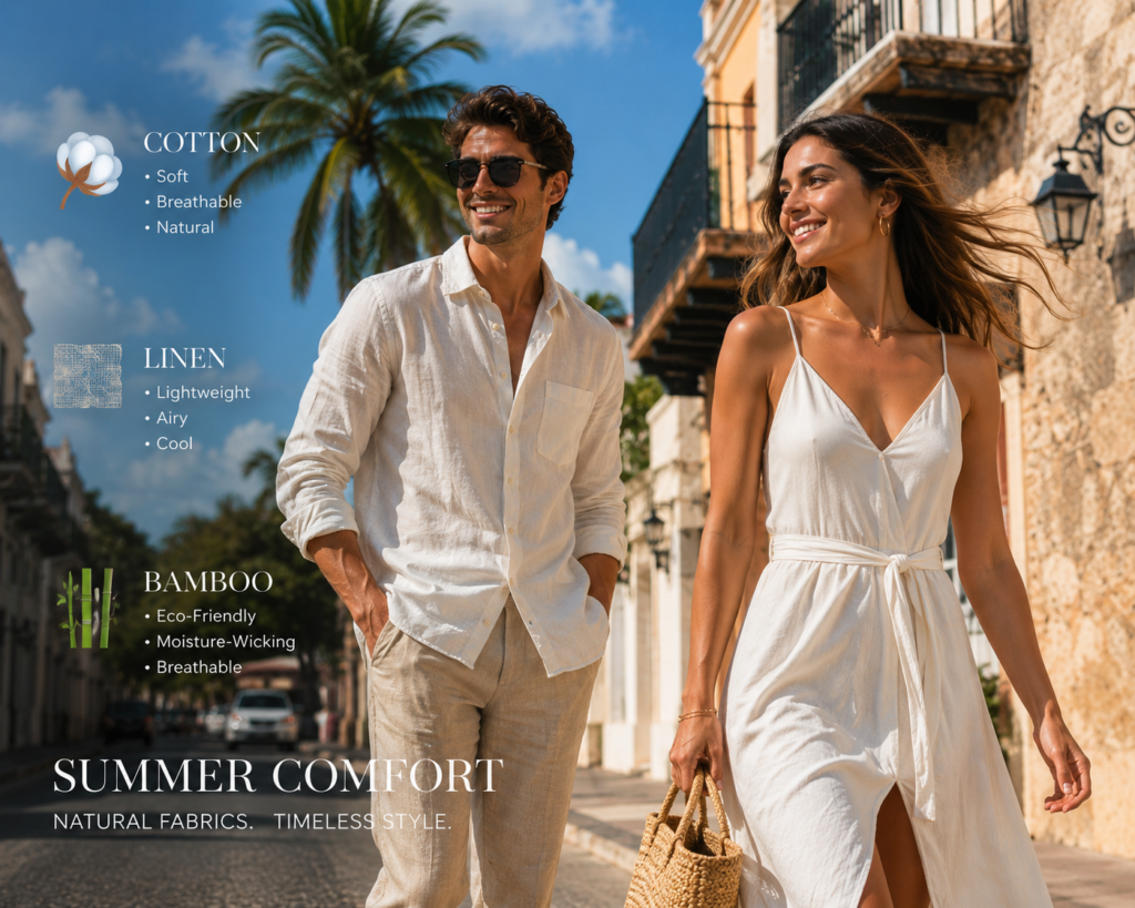 Best Fabric for Hot Weather: Cool, Breathable & Summer Clothing Guide 2026