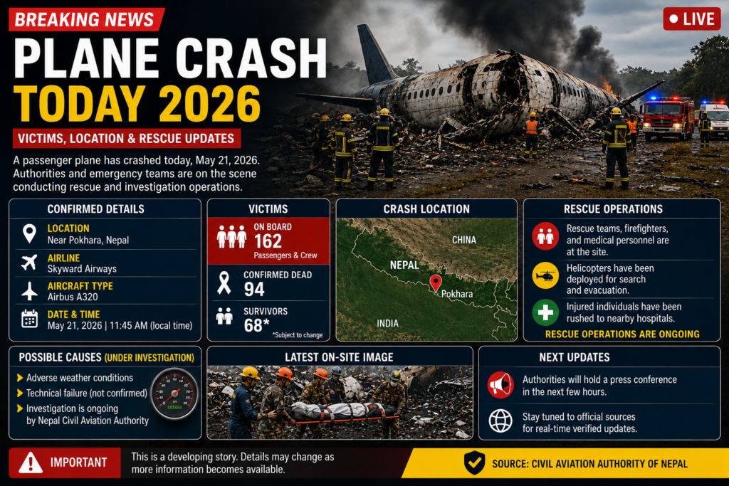 plane crash today